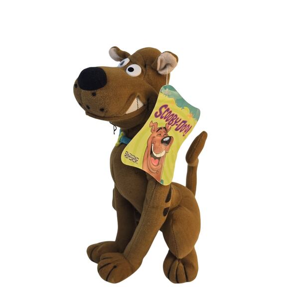 Scooby Doo Gnarling Plush Sitting Vintage 2003 Toy Network Cartoon Network 11" - Picture 1 of 8